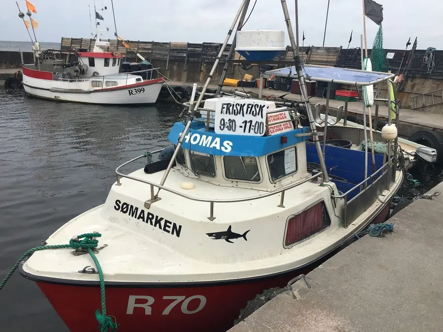 Puerto pesquero en Bornholm