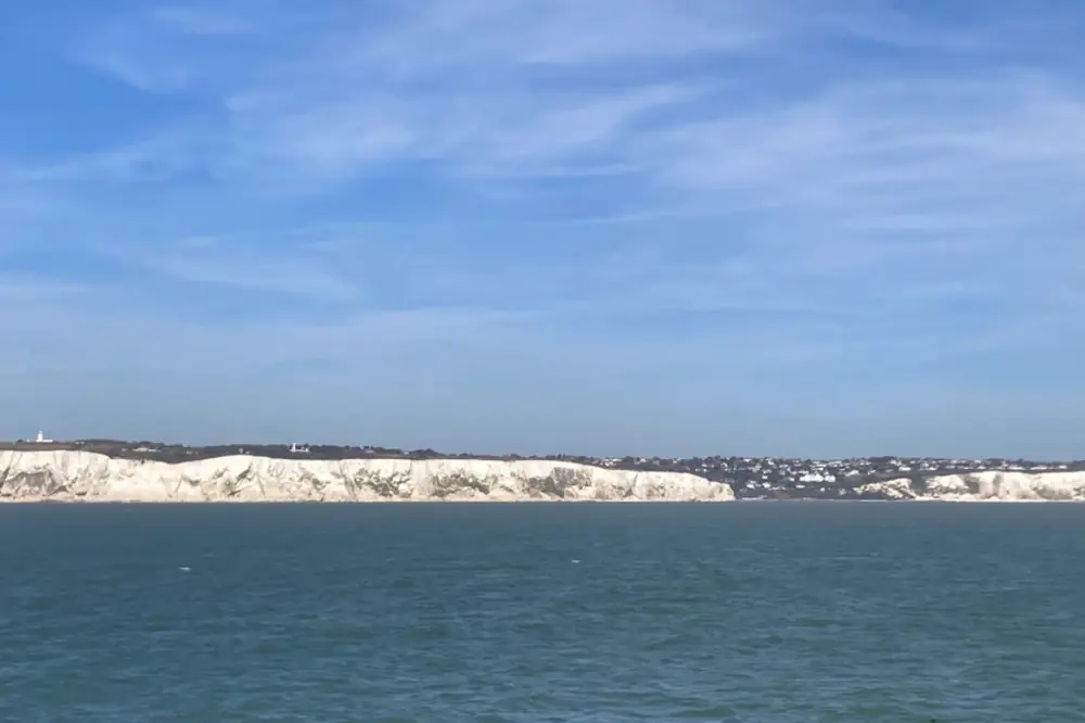 Weiße Kreidefelsen von Dover